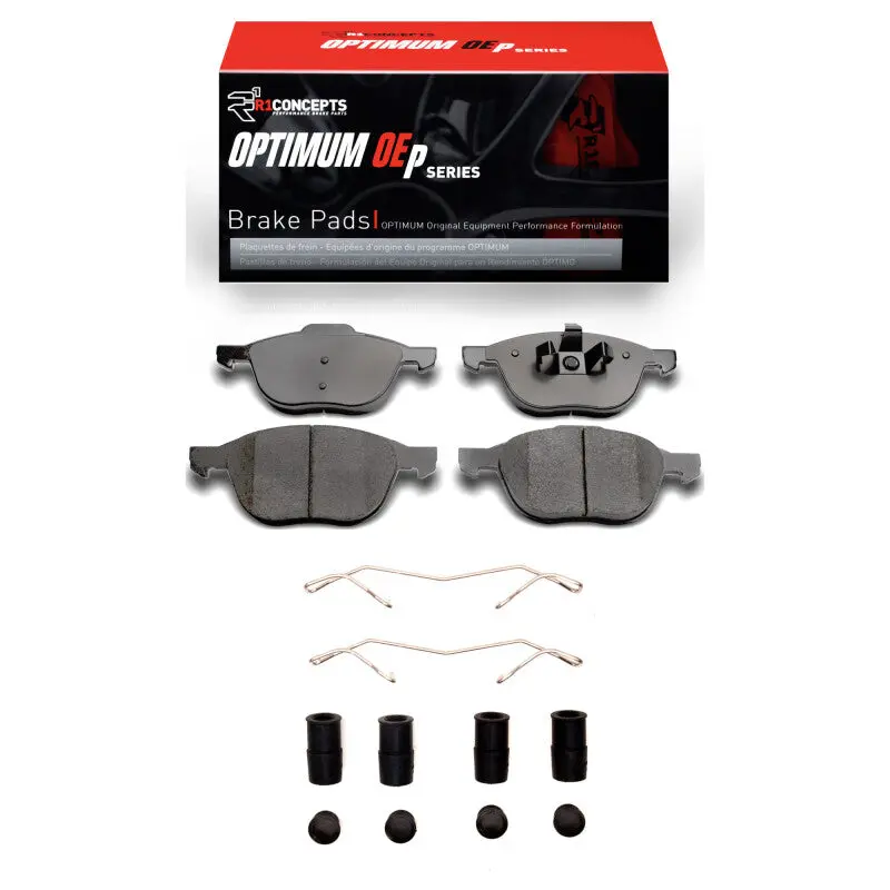 R1 2004-2018 Ford Focus Front R1 Optimum Oe Pads & Hardware Kit 1