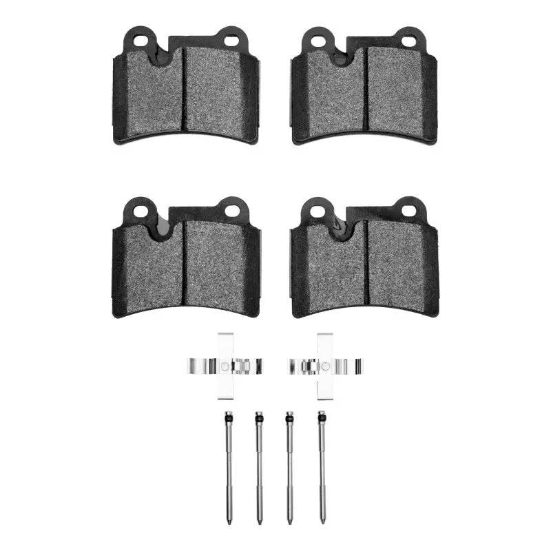 R1 07-09 Volkswagen Touareg Rear Ceramic Pads & Hardware Kit 1