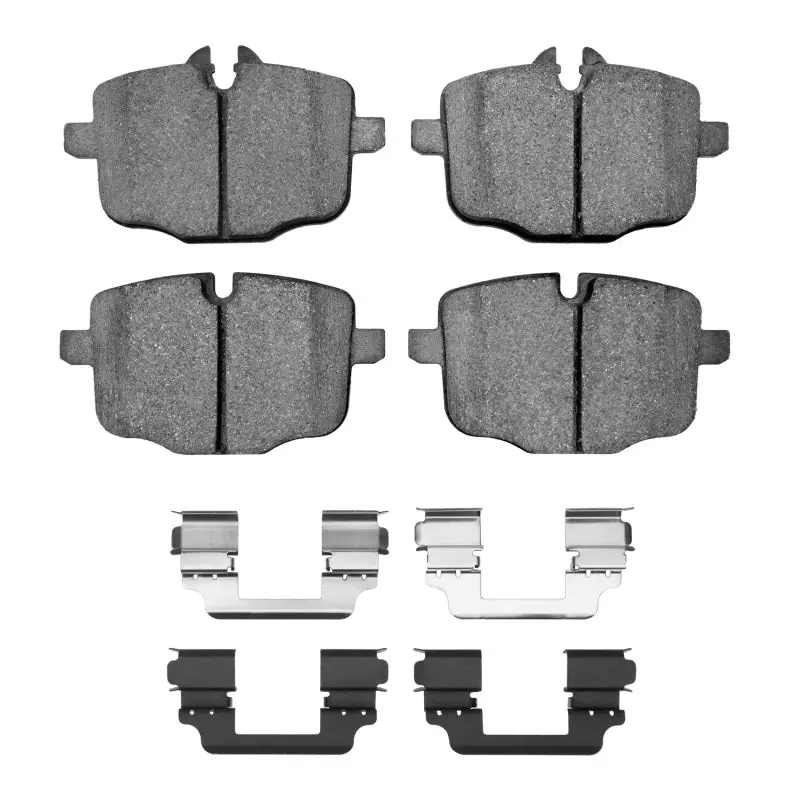 R1 11-19 Bmw 640I Coupe Rear Semi Met Pads & Hardware Kit 1