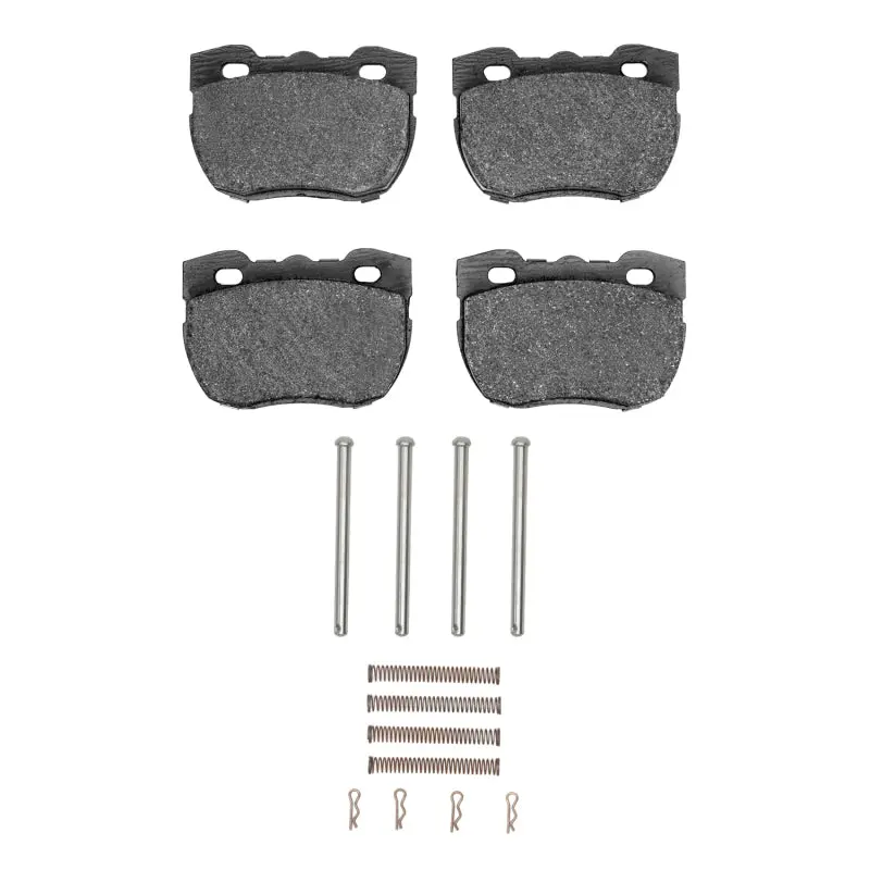 R1 94-99 Land Rover Discovery Front Semi Met Pads & Hardware Kit 1