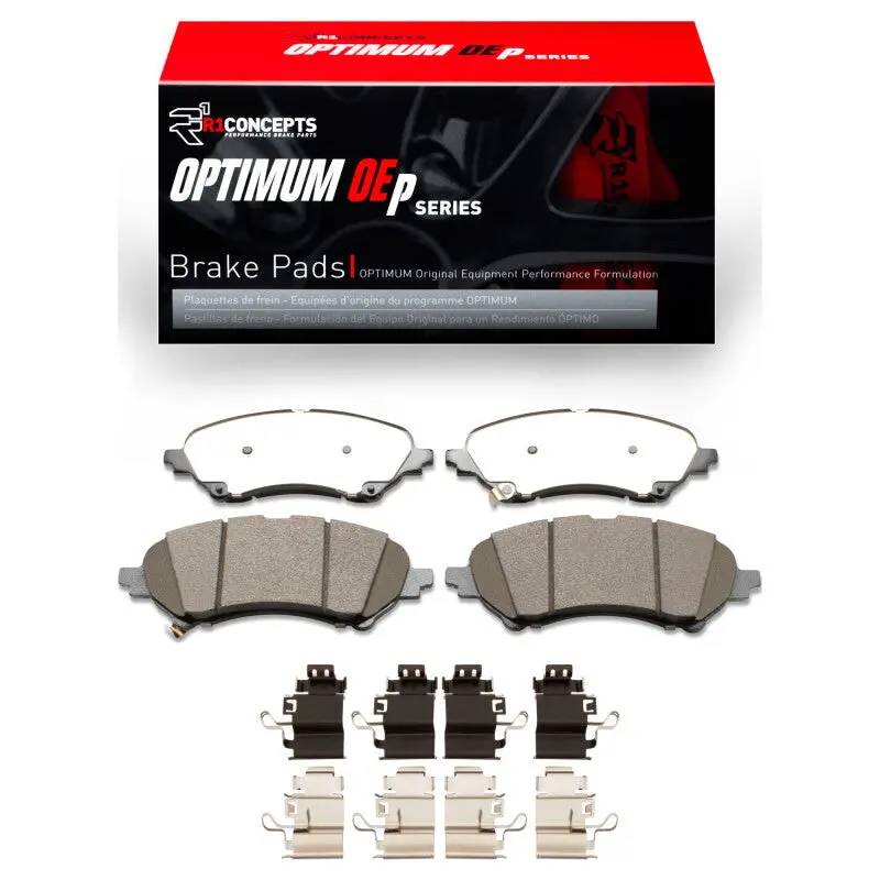 R1 23-25 Nissan Ariya Front Optimum Oe Pads & Hardware Kit 1