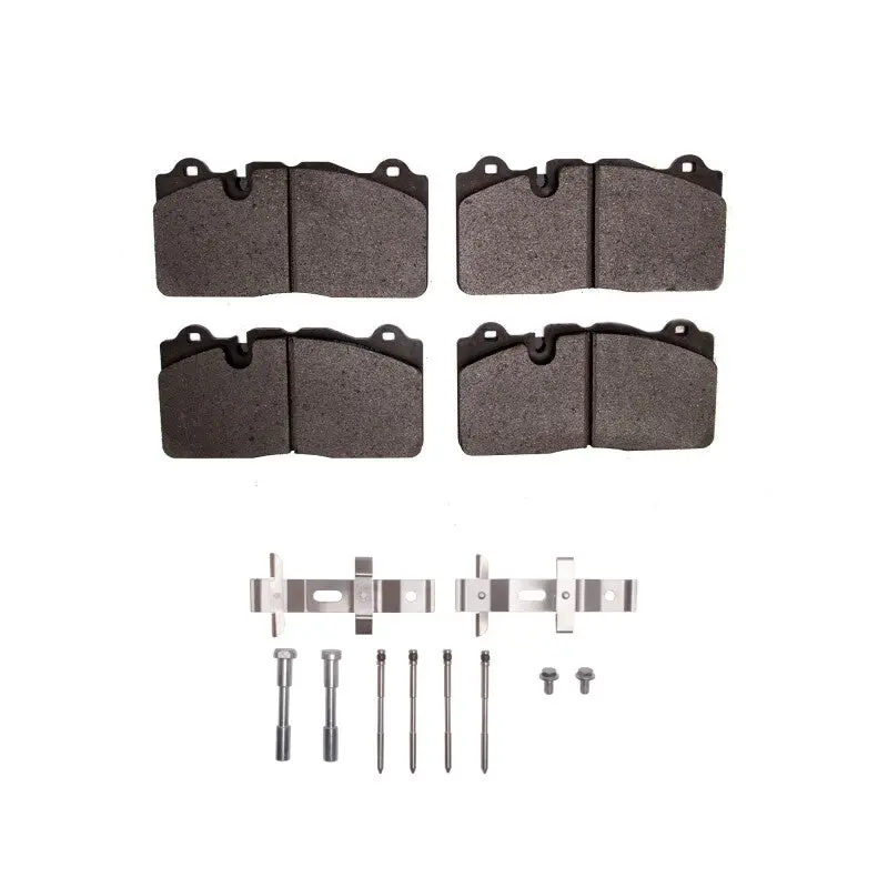 R1 09-19 Chevrolet Corvette Front Ceramic Pads & Hardware Kit 1