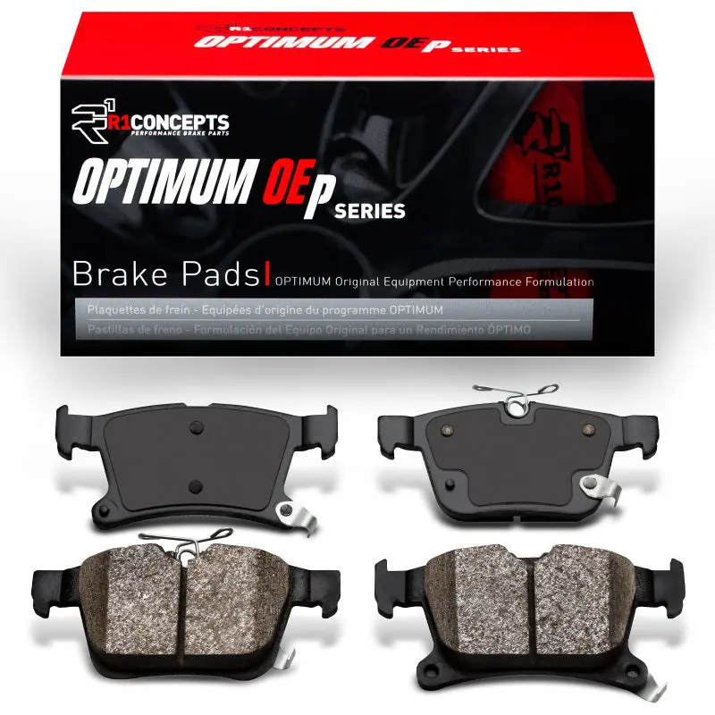 R1 17-24 Chrysler Pacifica Rear R1 Optimum Oe Brake Pads 1