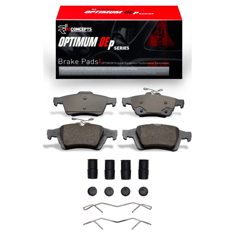 R1 18-22 Ford Ecosport Rear Optimum Oe Pads & Hardware Kit 1