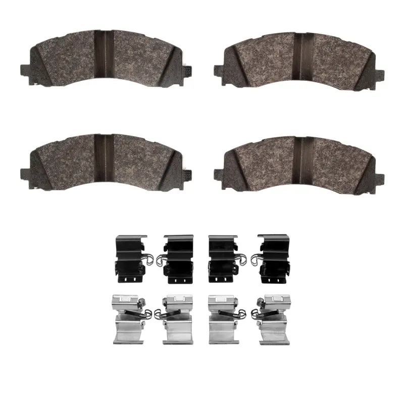 R1 2019-2025 Ram 4000 (Mexico) Rear Performance Off-Road/Tow Brake Pads & Hardware Kit 1