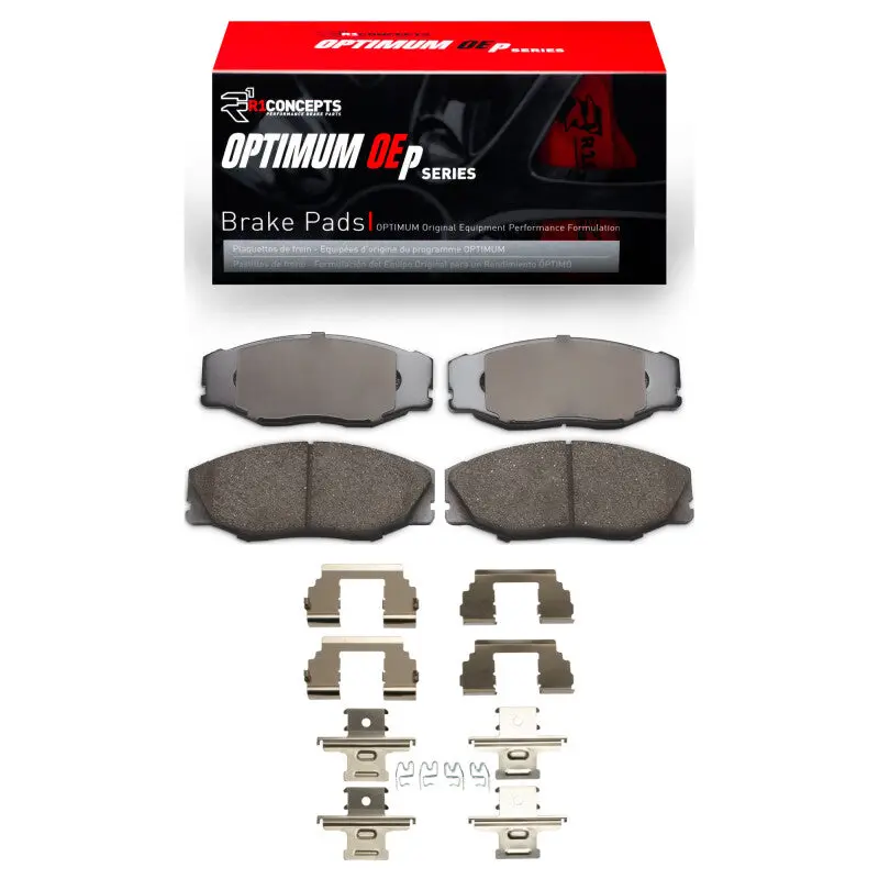 R1 93-98 Toyota T100 Front Optimum Oe Brake Pads & Hardware Kit 1