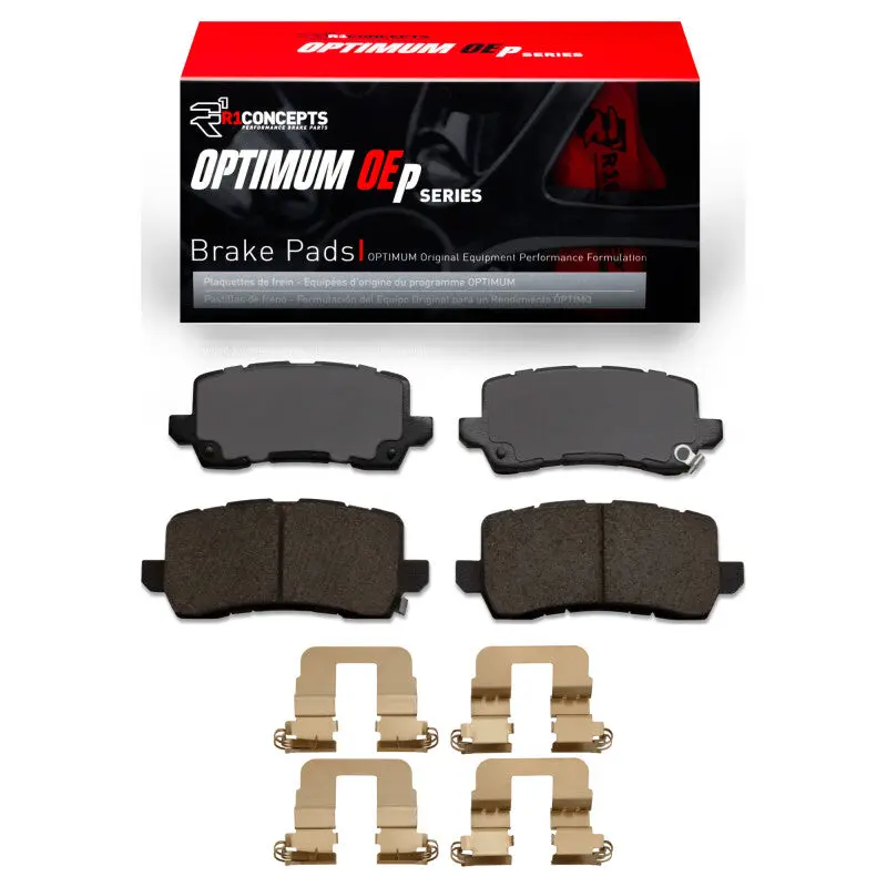 R1 2017-2025 Acura Mdx Rear R1 Optimum Oe Pads & Hardware Kit 1