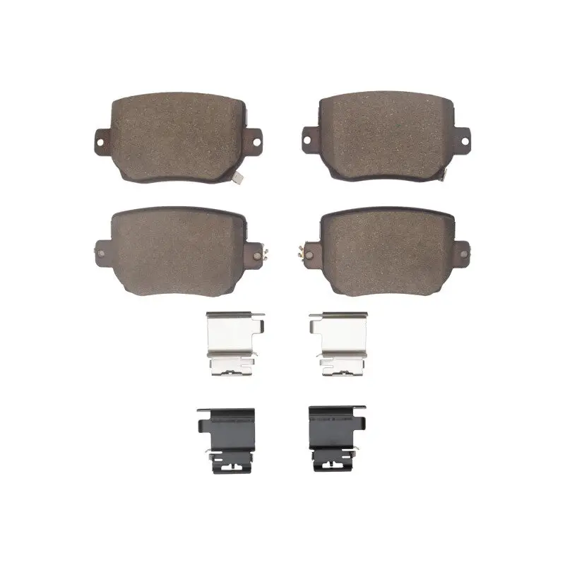 R1 2017-2023 Tesla Model 3 Rear R1 Optimum Oe Pads & Hardware Kit 1