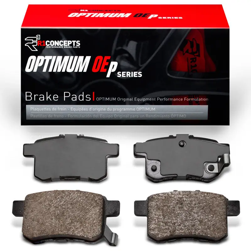 R1 08-17 Acura Tsx Rear R1 Optimum Oe Brake Pads 1