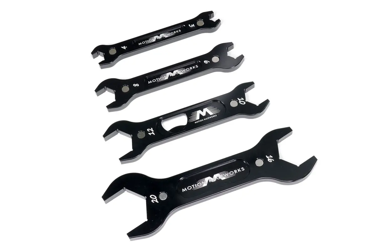 Motion Billet An Wrenches 3An Thru 20An Black Anodized 34-101Blk 1