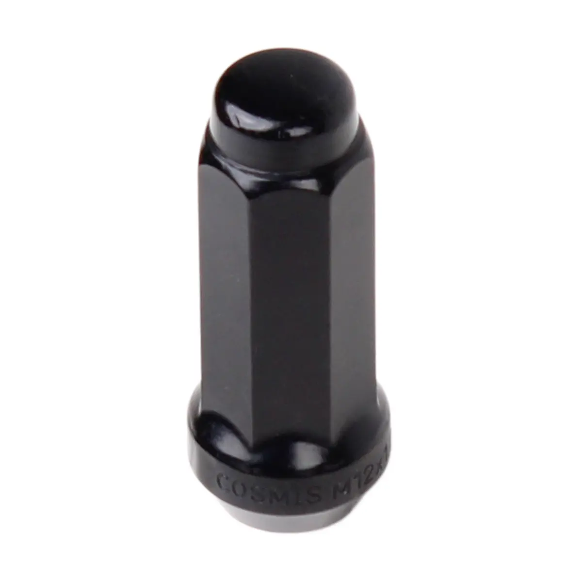 Cosmis Racing Wheels Closed-Ended Black Lug Nuts 12X1.5Mm - Set Of 24 1