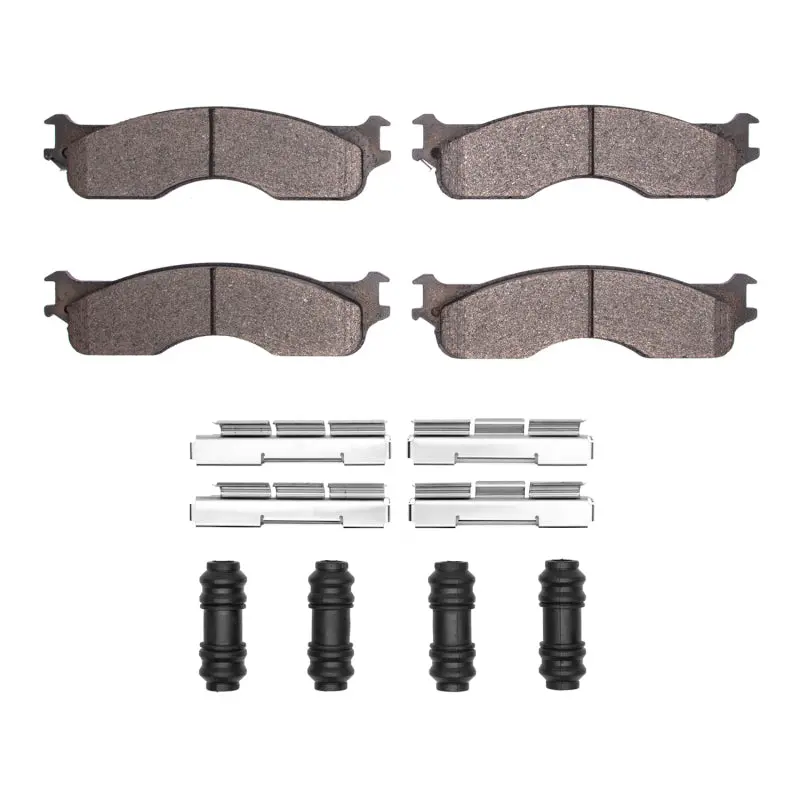 R1 04-04 Dodge Ram 1500 Pickup Front Semi Met Pads & Hardware Kit 1