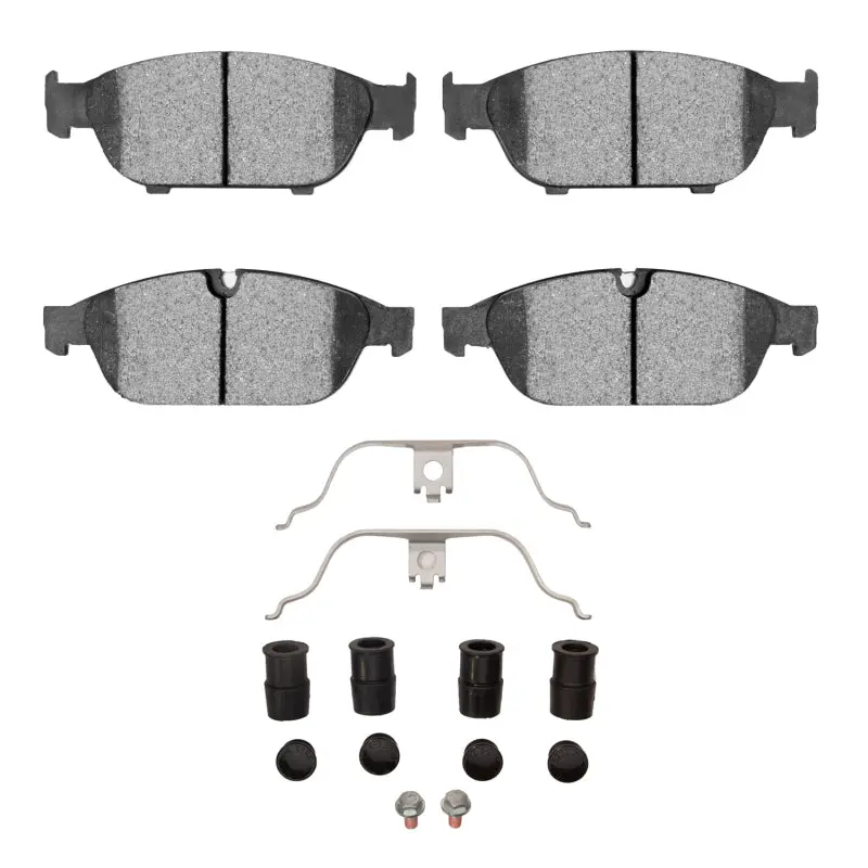 R1 2012-2018 Audi A6 Quattro Front R1 Euro Ceramic Pads & Hardware Kit 1