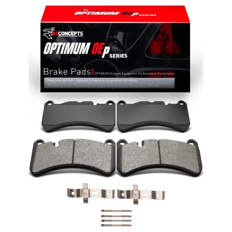 R1 05-11 Mercedes-Benz Clk55 Amg Front Optimum Oe Pads & Hardware Kit 1