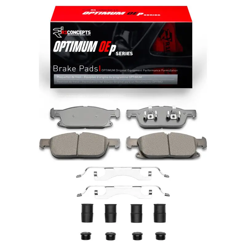 R1 15-25 Ford Edge Front Optimum Oe Pads & Hardware Kit 1