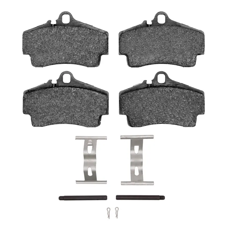 R1 97-12 Porsche 911 Rear Semi Met Pads & Hardware Kit 1