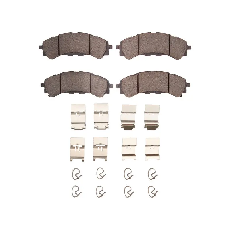 R1 2019-2025 Ford Ranger (Usa/Canada) Front Performance Off-Road/Tow Brake Pads & Hardware Kit 1