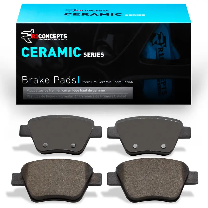 R1 05-18 Audi A3 Rear R1 Ceramic Brake Pads 1