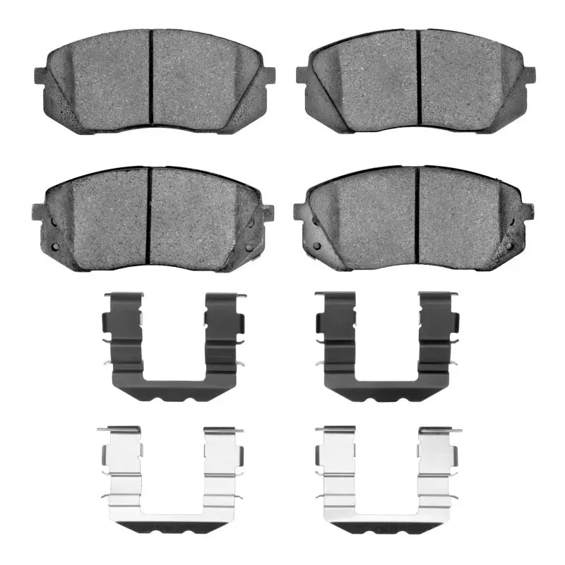 R1 2007-2010 Kia Rondo (Usa) Front R1 Semi Met Pads & Hardware Kit 1