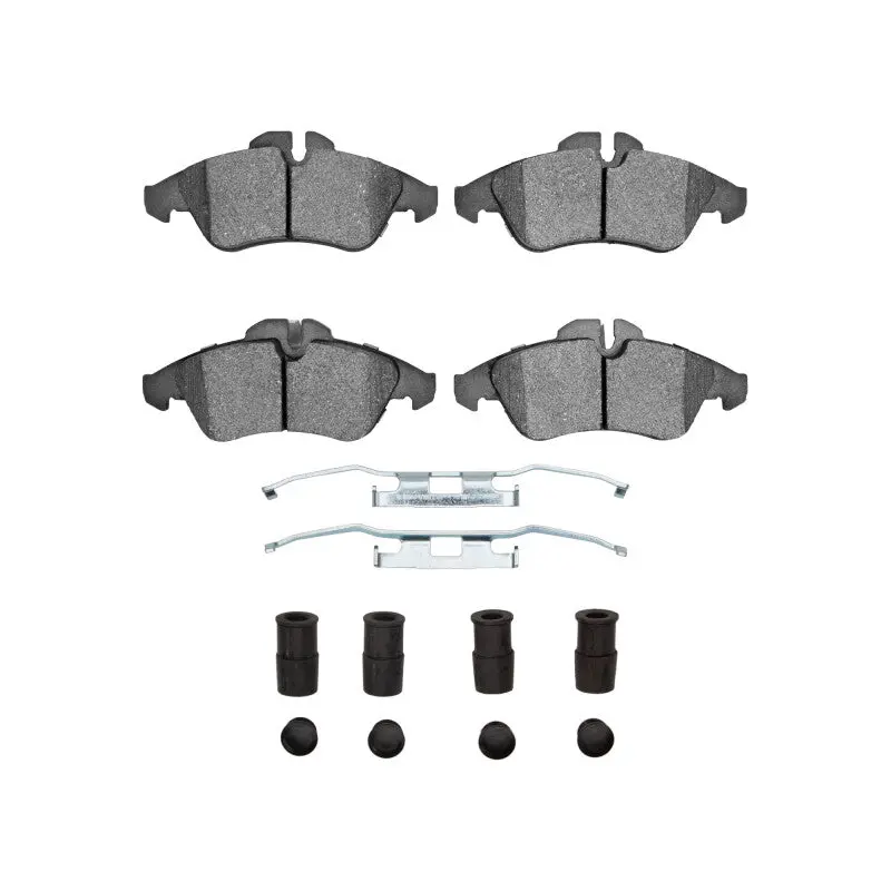 R1 02-06 Dodge Sprinter 3500 Front Ceramic Pads & Hardware Kit 1