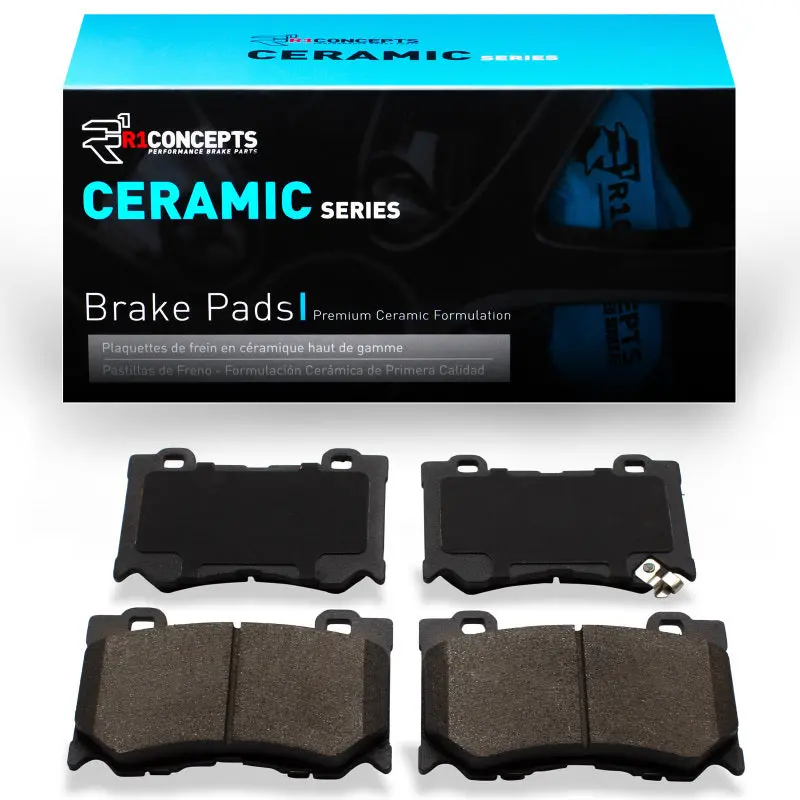 R1 08-25 Infiniti Q50 Front R1 Ceramic Brake Pads 1