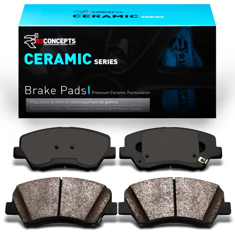 R1 10-24 Hyundai Elantra Coupe Front R1 Ceramic Brake Pads 1