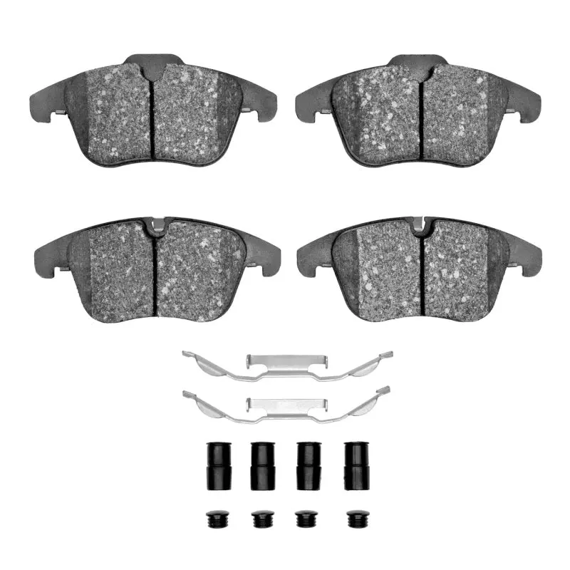 R1 06-18 Jaguar S-Type Front Semi Met Pads & Hardware Kit 1