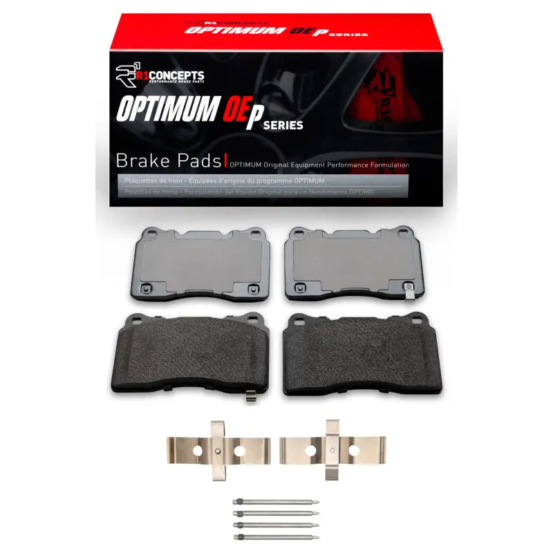 R1 14-17 Dodge Viper Rear Optimum Oe Pads & Hardware Kit 1