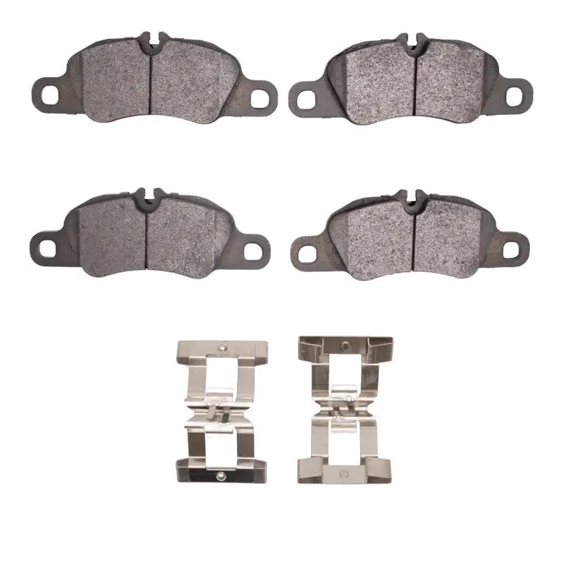 R1 2009-2023 Porsche 718 Cayman Front R1 Semi Met Pads & Hardware Kit 1