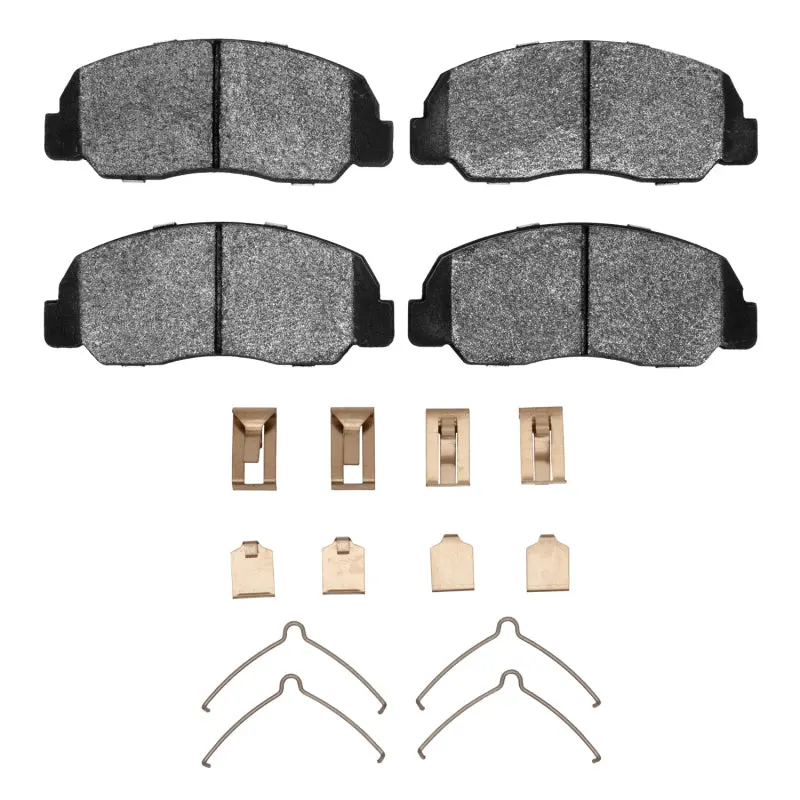 R1 82-84 Mazda B2200 Front Semi Met Pads & Hardware Kit 1