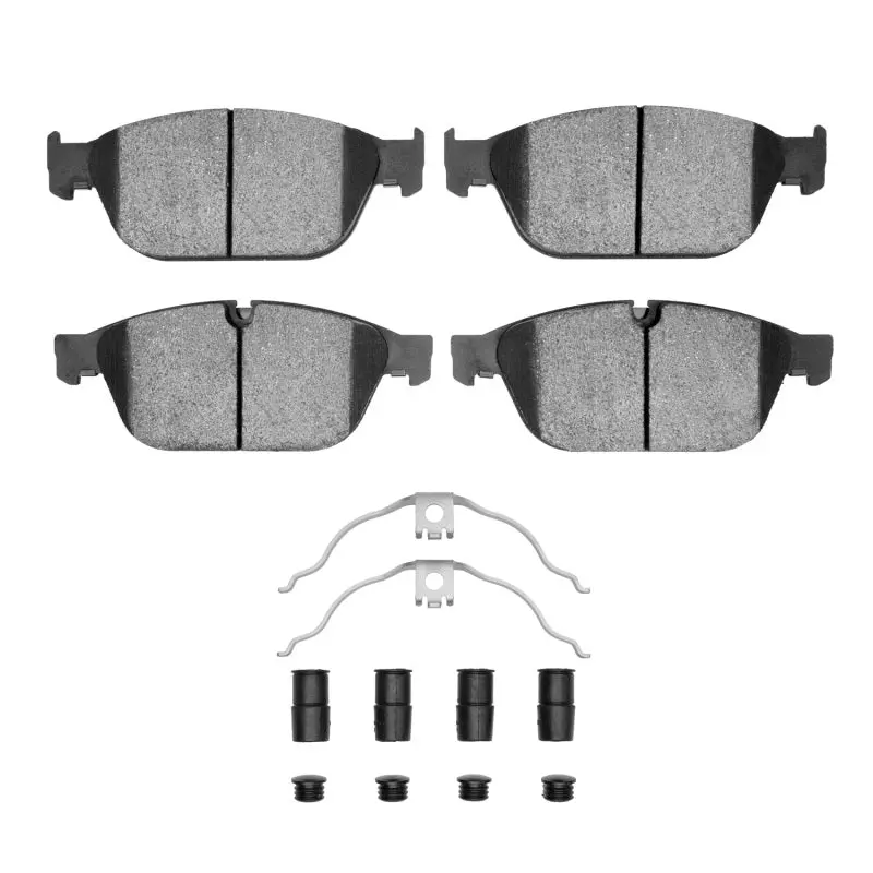 R1 11-18 Audi Sq5 Front Euro Ceramic Brake Pads & Hardware Kit 1