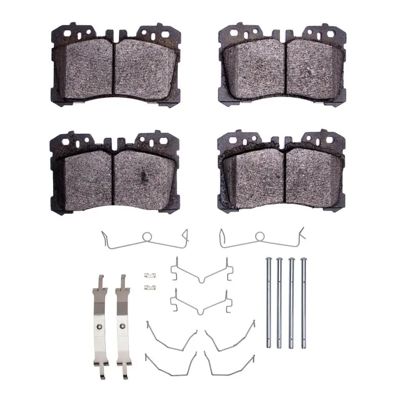 R1 2007-2025 Lexus Ls460 Front R1 Ceramic Pads & Hardware Kit 1