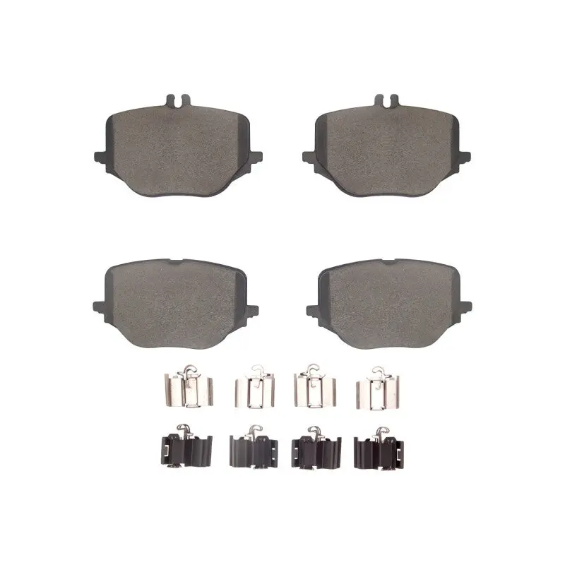 R1 21-25 Mercedes-Benz E450 Rear Euro Ceramic Pads & Hardware Kit 1