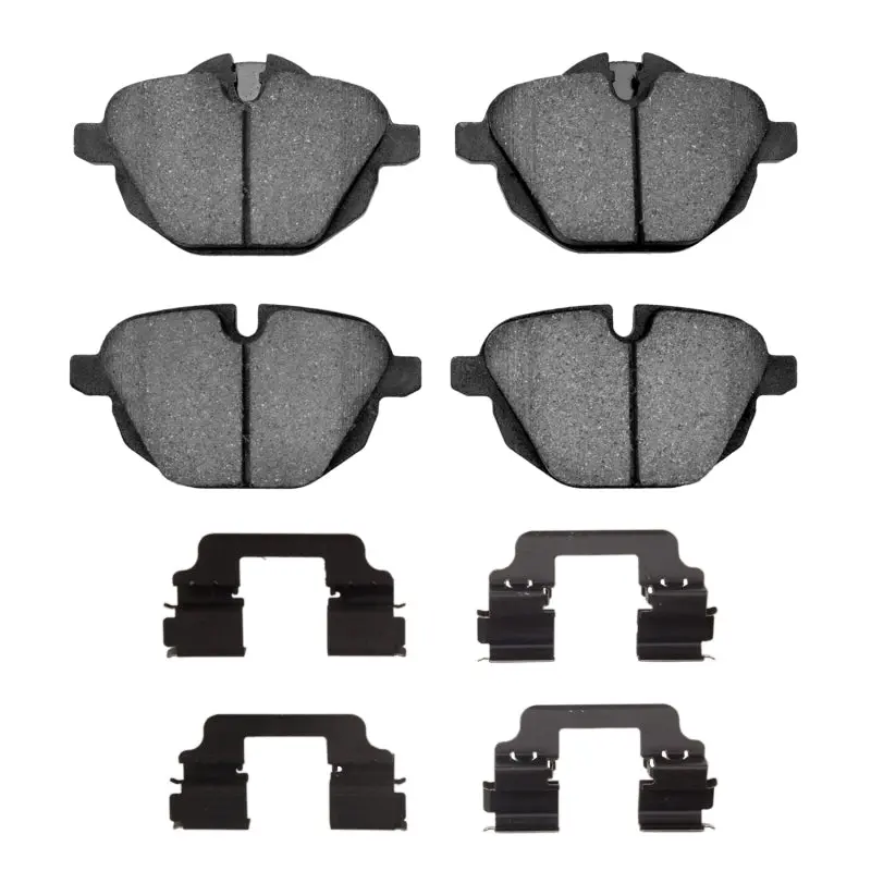 R1 2011-2025 Bmw 530E Xdrive Rear R1 Euro Ceramic Pads & Hardware Kit 1