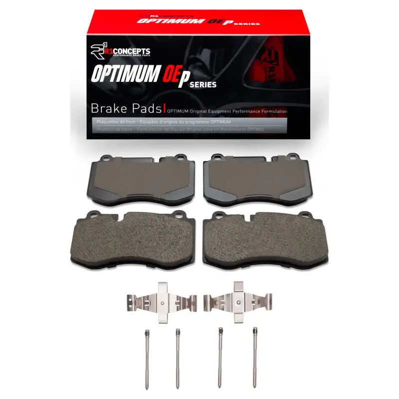 R1 07-14 Mercedes-Benz S450 Front Optimum Oe Pads & Hardware Kit 1