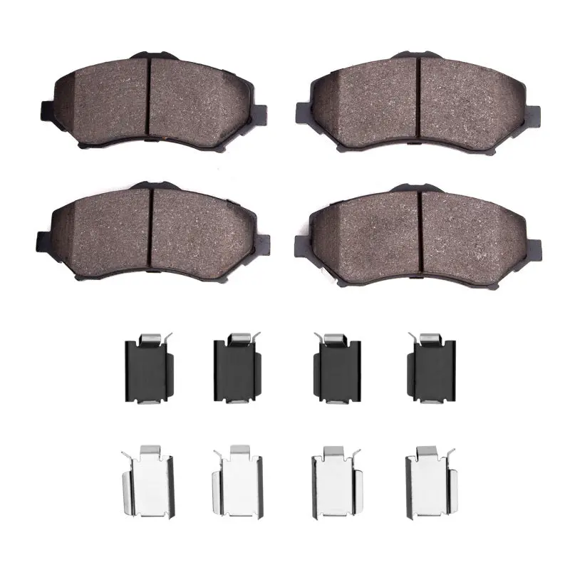 R1 2007-2018 Chrysler Town & Country Front R1 Semi Met Pads & Hardware Kit 1