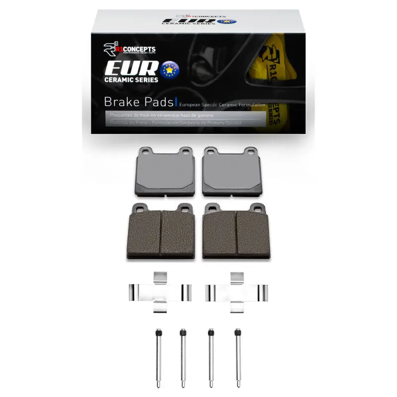 R1 1963-1976 Alfa Romeo Gt Veloce Front R1 Euro Ceramic Pads & Hardware Kit 1