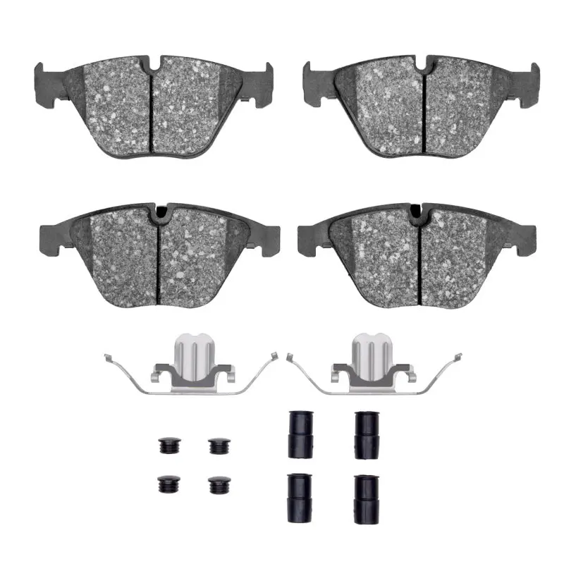 R1 07-15 Bmw 328I Front Semi Met Pads & Hardware Kit 1