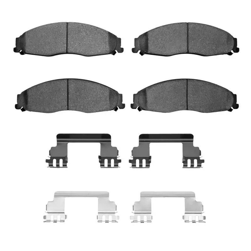 R1 03-08 Cadillac Cts Front Semi Met Pads & Hardware Kit 1