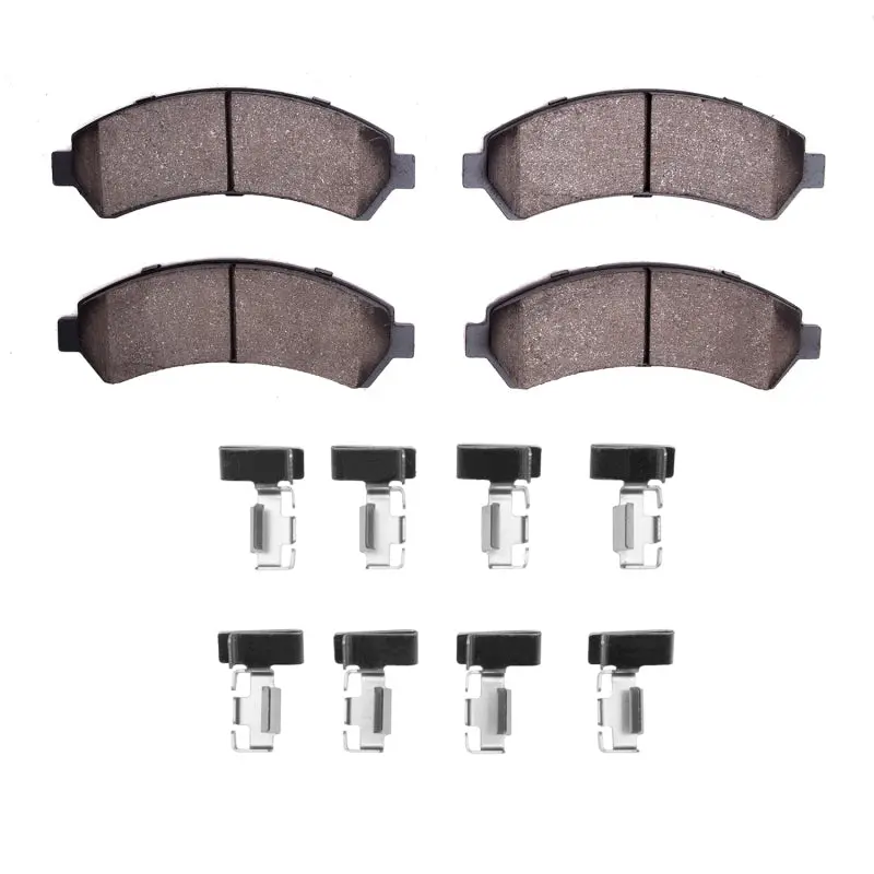 R1 97-05 Chevrolet Blazer Front Performance Off-Road/Tow Brake Pads & Hardware Kit 1