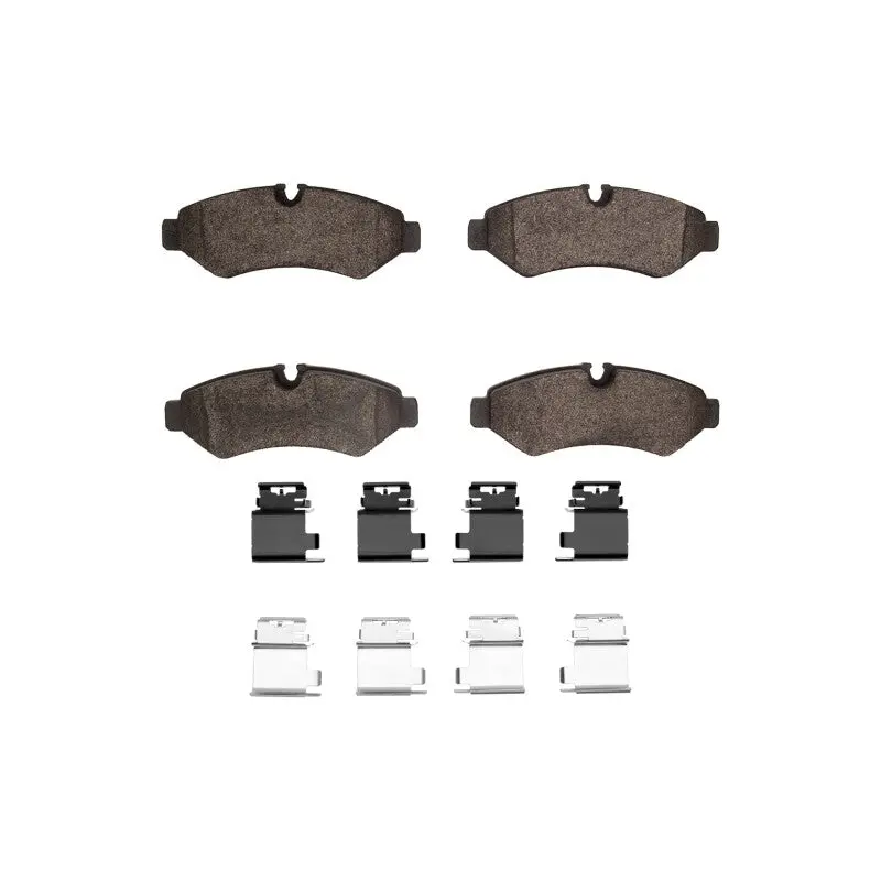 R1 -25 Freightliner Sprinter 1500 Rear Ceramic Pads & Hardware Kit 1