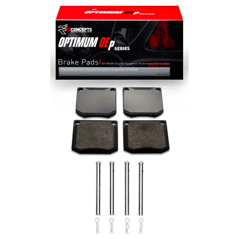 R1 61-72 Mg Mgc Front Optimum Oe Pads & Hardware Kit 1