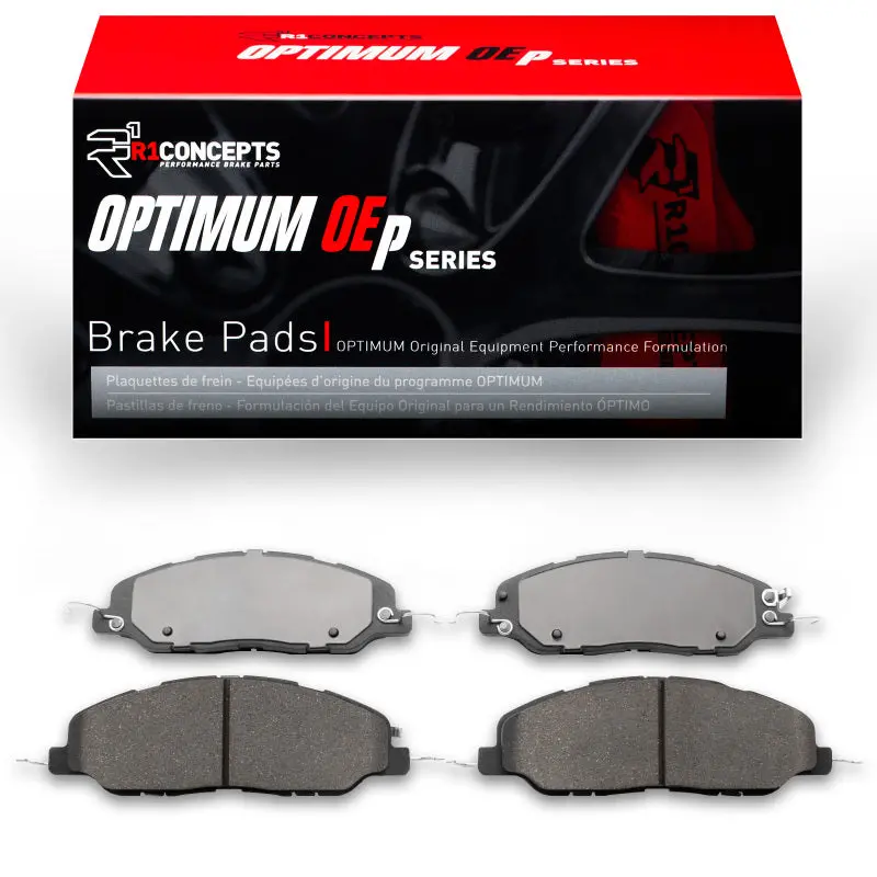 R1 07-14 Ford Mustang Front R1 Optimum Oe Brake Pads 1