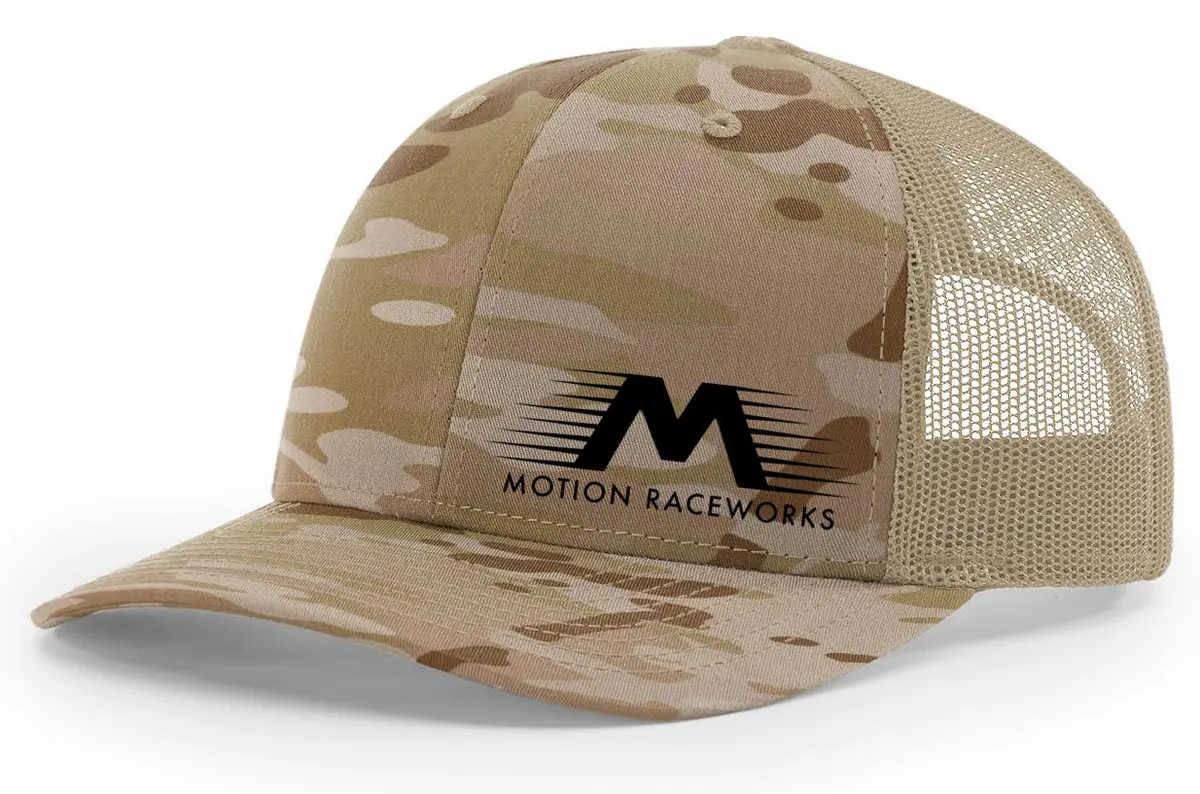 Desert Camo Flying M Snapback Hat 1