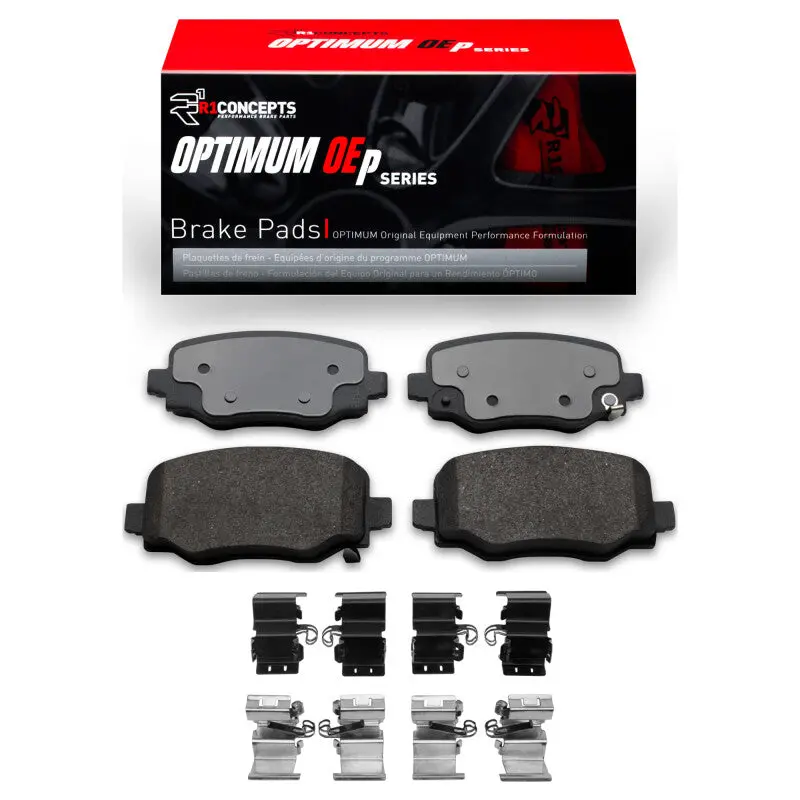 R1 24-25 Alfa Romeo Tonale Rear Optimum Oe Pads & Hardware Kit 1