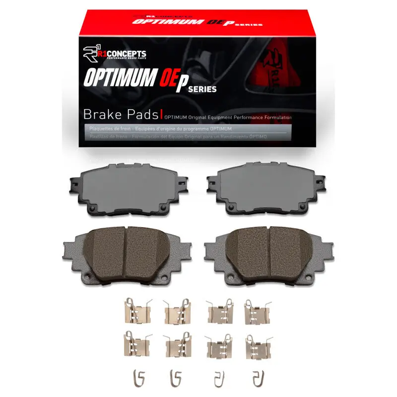 R1 2019-2022 Toyota Corolla (Mexico) Rear R1 Optimum Oe Pads & Hardware Kit 1