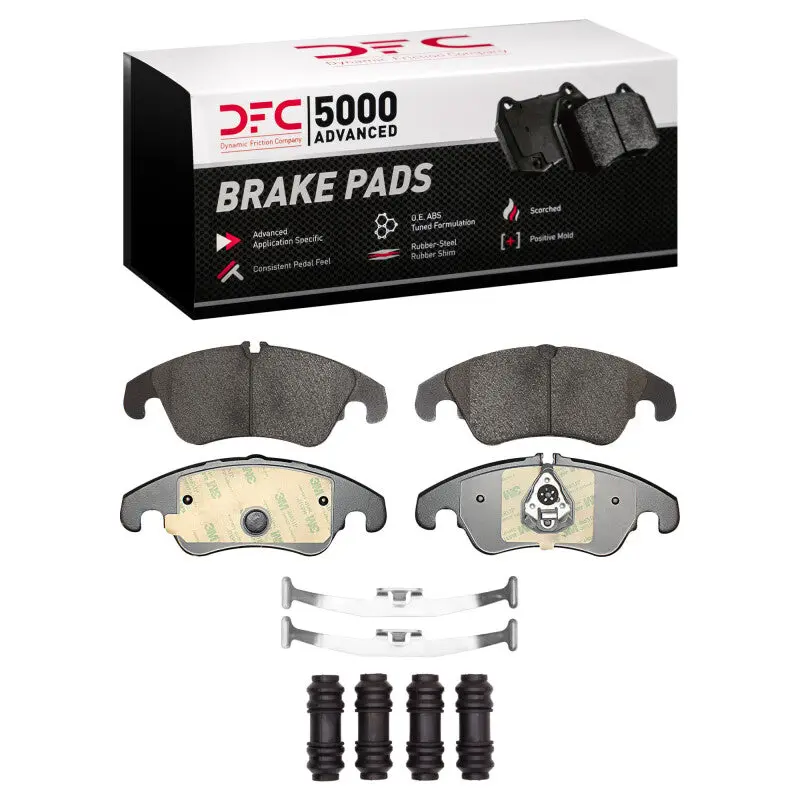 R1 11-16 Audi A4 Quattro Front Optimum Oe Pads & Hardware Kit 1