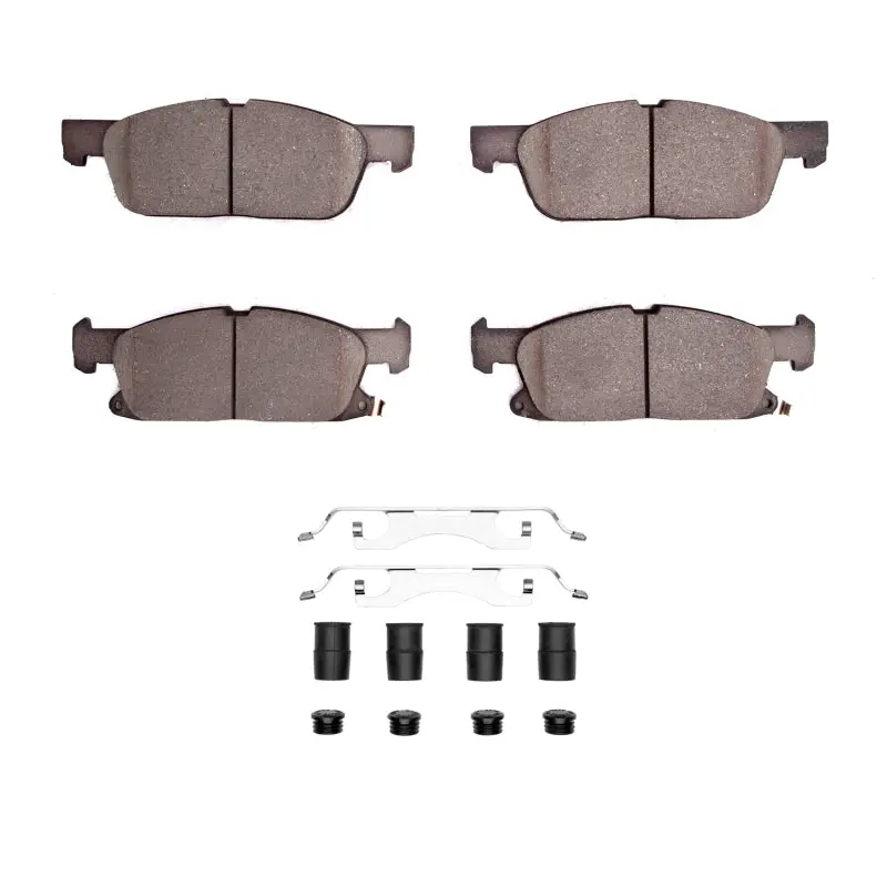 R1 2017-2020 Ford Fusion Front R1 Optimum Oe Pads & Hardware Kit 1