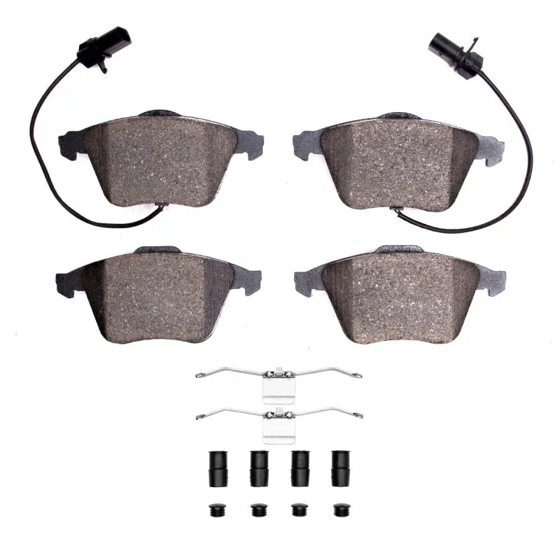 R1 00-11 Audi A4 (Usa/Canada) Front Semi Met Pads & Hardware Kit 1
