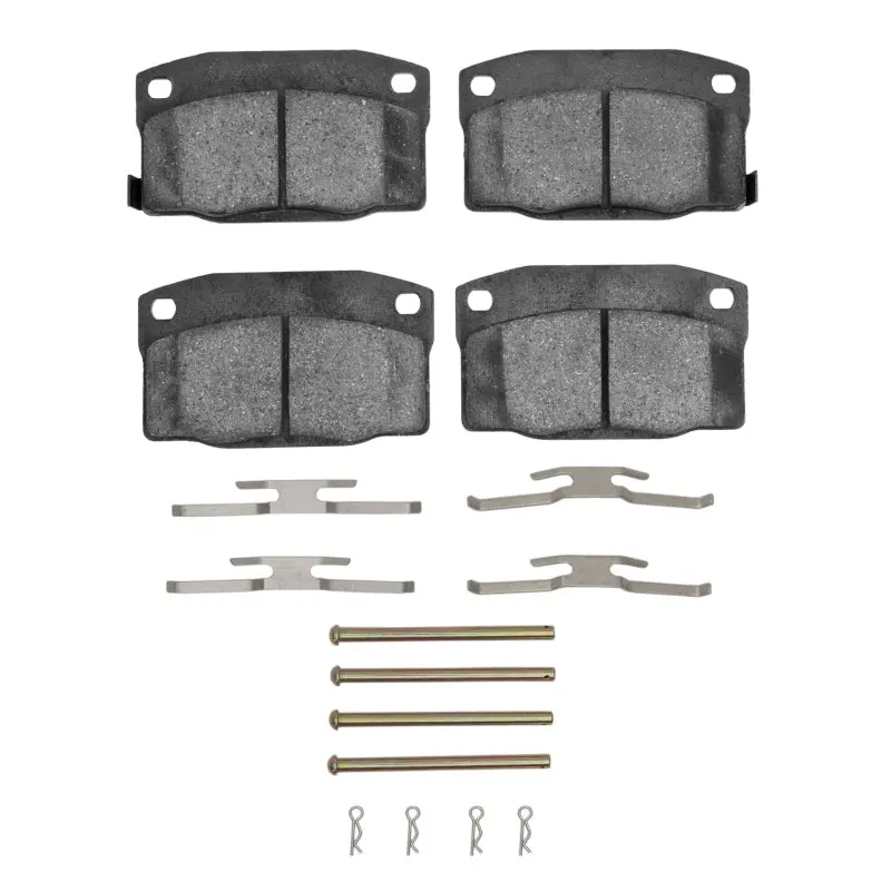 R1 88-89 Pontiac Lemans Front Semi Met Pads & Hardware Kit 1
